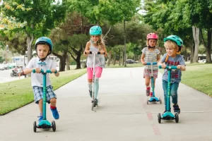 encouraging safe scootering for your child