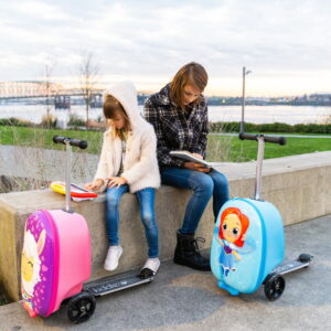 Kiddietotes 3D Hardshell Scooter Luggage